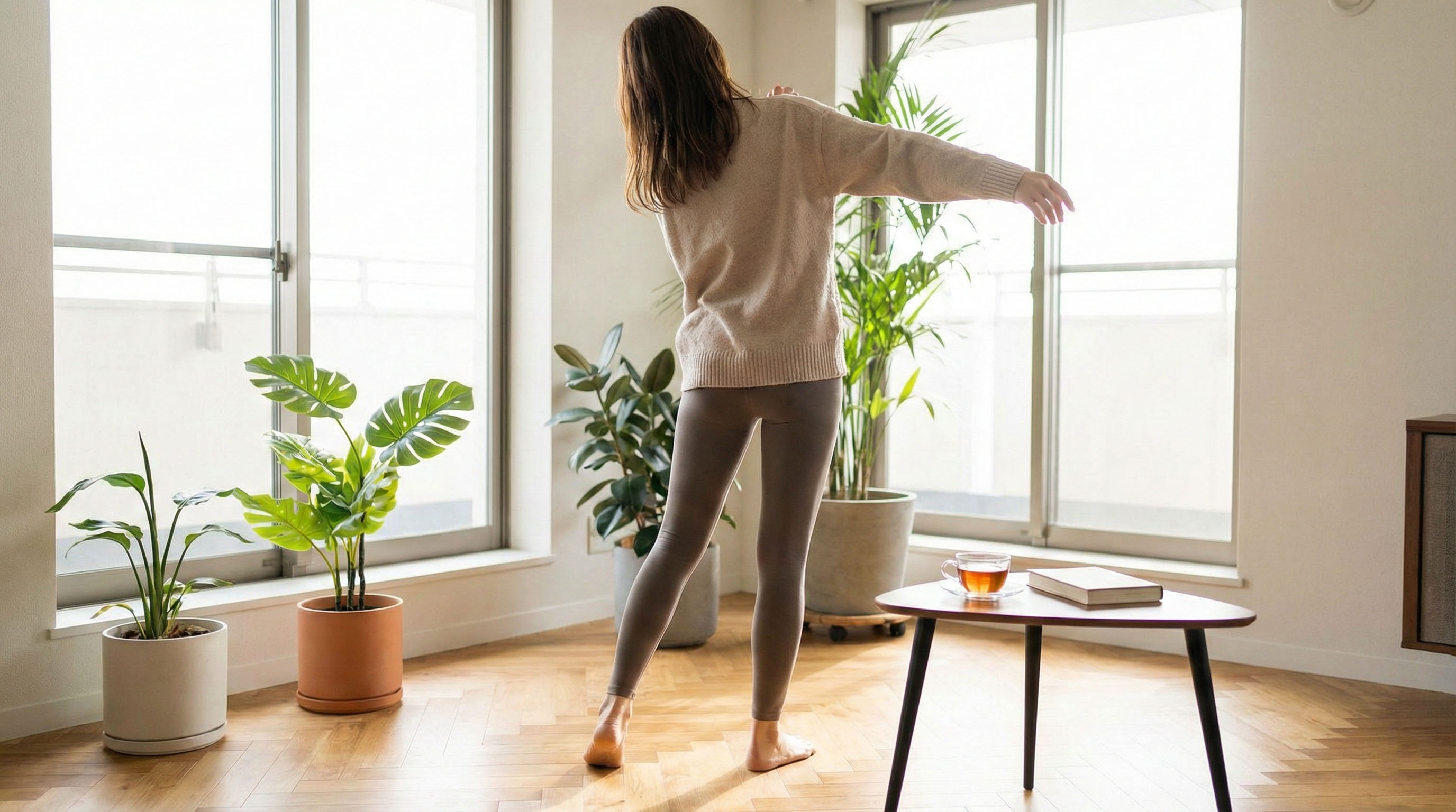 Yoga stretching